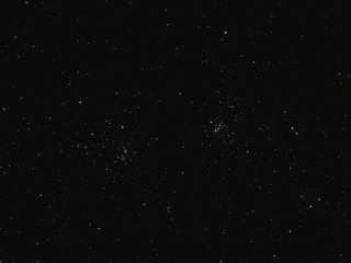 NGC869 и  NGC 884 - Рассеяные звездные скопления ХиАш Персея